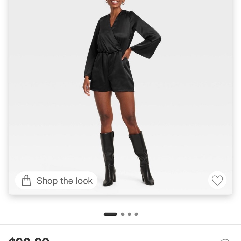 Universal Thread Black Jumpsuit